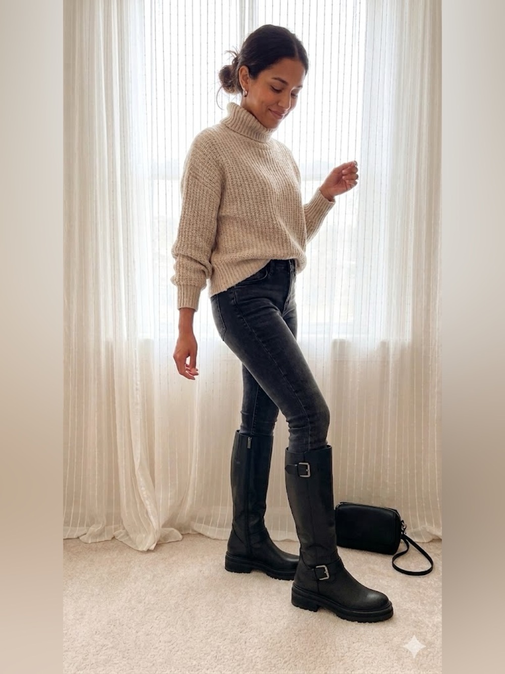 Kurt Geiger Black Heeled Boots